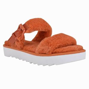 Nine West Funkie Cozy Flat Slippers - Orange - Ireland (LP8940136)